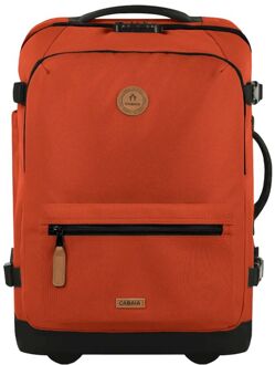 Cabaia Soft Suitcase S kaikoura zachte koffer pilotenkoffer Oranje - H 55 x B 35 x D 25 cm