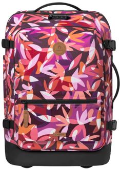 Cabaia Soft Suitcase S montreuil zachte koffer pilotenkoffer Roze - H 55 x B 35 x D 25 cm
