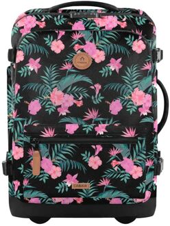 Cabaia Soft Suitcase S valladolid zachte koffer pilotenkoffer Multicolor - H 55 x B 35 x D 25 cm