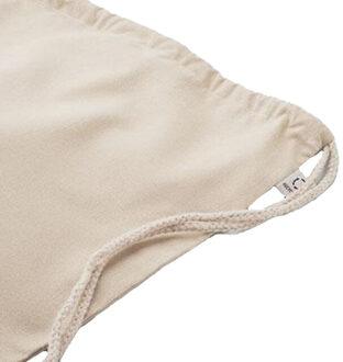 Cabetri gerecycled katoenen koordtas Beige - One size