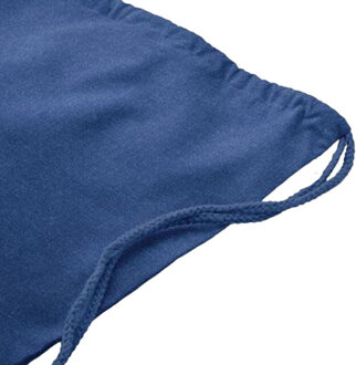 Cabetri kleurrijk gerecycled katoenen koordzakje Grijs - One size