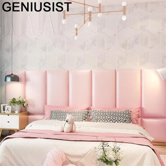 Cabezero Polipiel Cabezal Capitone Head Board Cushion Children 3D Wall Sticker Pared Cabecero Cama Tete De Lit Bed Headboard