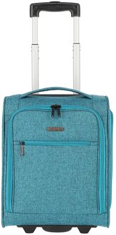 Cabin 2 Wiel Underseater 43cm petrol Zachte koffer Blauw - H 43 x B 34 x D 20