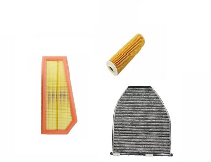 Cabine Filter Luchtfilter Oliefilter 3 Pcs Voor Mercedes E-CLASS W212 S212 A207 C207 Model Gebouwd en Externe Fiilter Set 3 stk Filter reeks