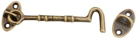 Cabine Haak Kast Duurzaam Antiek Stijl Wind Brace Anti Wuivende Puur Messing Decoratie Voor Deur Poort Brons Venster Bevestiging