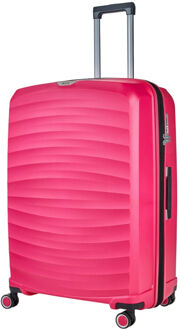 Cabinebagage met harde schaal Roze