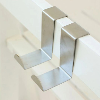 Cabinet Accessories Multifunctional Cloth Wall Hanging Key Stainless Steel Kitchen Living Room Bag Holder Door Hook