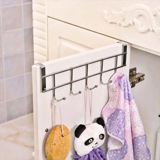 Cabinet door stainless steel coat hook kitchen sundries back hook rack hook