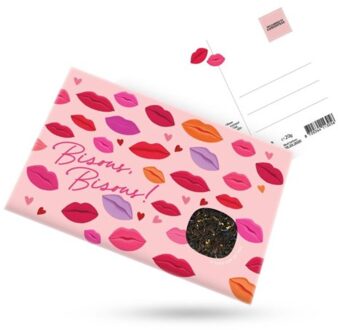 Cabinet of curiositeas - bisous, bisous! thee wenskaart