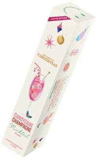 Cabinet of curiositeas - candy cane champagne mocktail sticks