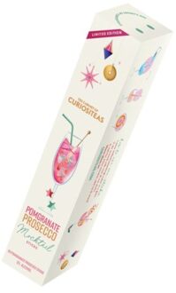 Cabinet of curiositeas - pomegranate prosecco mocktail sticks