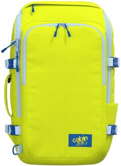 Cabinzero Adventure Pro 32L Cabin Backpack mojito lime Weekendtas Groen - H 46 x B 31 x D 20