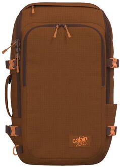 Cabinzero Adventure Pro 32L Cabin Backpack saigon coffee Weekendtas Bruin - H 46 x B 31 x D 20