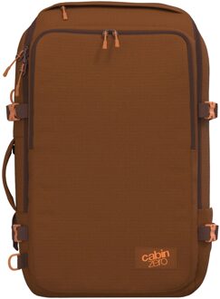 Cabinzero Adventure Pro 42L Cabin Backpack saigon coffee backpack Bruin - H 55 x B 35 x D 20