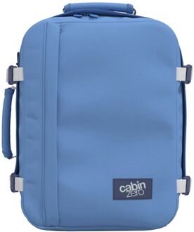 Cabinzero Classic 28L Ultra Light Cabin Bag infinity blue weekendtas handbagage Blauw - H 39 x B 29.5 x D 20 cm
