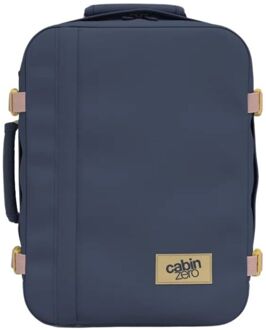 Cabinzero Classic 28L Ultra Light Cabin Bag shibori blue weekendtas handbagage Blauw - H 39 x B 29.5 x D 20 cm