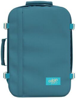 Cabinzero Classic 36L Ultra Light Cabin Bag bali blue weekendtas handbagage Blauw - H 45 x B 31 x D 20 cm