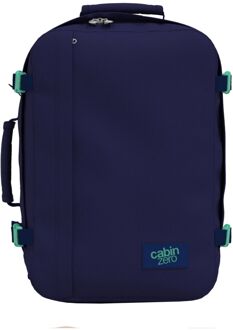 Cabinzero Classic 36L Ultra Light Cabin Bag deep ocean weekendtas handbagage Blauw - H 45 x B 31 x D 20 cm