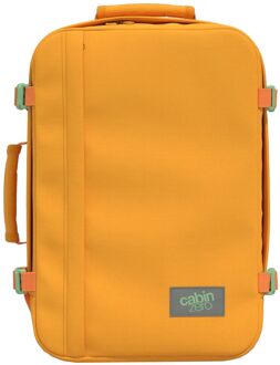 Cabinzero Classic 36L Ultra Light Cabin Bag honey comb weekendtas handbagage Geel - H 45 x B 31 x D 20 cm