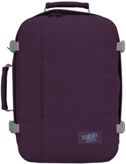 Cabinzero Classic 36L Ultra Light Cabin Bag midnight purple weekendtas handbagage Paars - H 45 x B 31 x D 20 cm