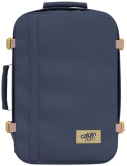 Cabinzero Classic 36L Ultra Light Cabin Bag shibori blue weekendtas handbagage Blauw - H 45 x B 31 x D 20 cm