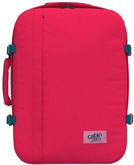 Cabinzero Classic 44L Ultra Light Cabin Bag miami magenta weekendtas handbagage Roze - H 51 x B 37 x D 20 cm