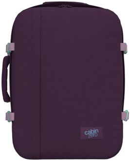 Cabinzero Classic 44L Ultra Light Cabin Bag midnight purple weekendtas handbagage Paars - H 51 x B 37 x D 20 cm