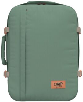 Cabinzero Classic 44L Ultra Light Cabin Bag sage forest weekendtas handbagage Groen - H 51 x B 37 x D 20 cm