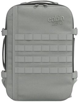 Cabinzero Military 28L Lightweight Cabin Bag frosty morning weekendtas handbagage Grijs - H 40 x B 30 x D 15 cm