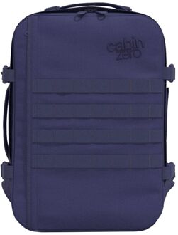 Cabinzero Military 28L Lightweight Cabin Bag galaxy blue weekendtas handbagage Blauw - H 43 x B 30 x D 16 cm