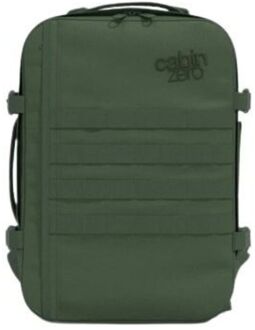 Cabinzero Military 28L Lightweight Cabin Bag mystic green weekendtas handbagage Groen - H 40 x B 30 x D 15 cm
