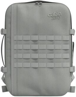 Cabinzero Military 44L Lightweight Cabin Bag frosty morning weekendtas handbagage Grijs - H 52 x B 36 x D 19 cm