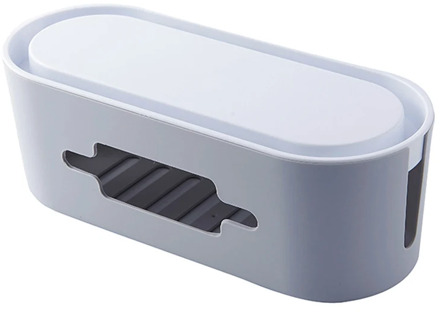 Cable Management Box - Stylish Cord Organizer Box Hides Power Strip and Keeps Cords Untangled - Surge Protector Cover