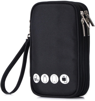 Cable Organizer Bag Electronic Gadget Organizer USB Cable Headset Case Travel Accessories Portable Charger Pouch Digital Storage