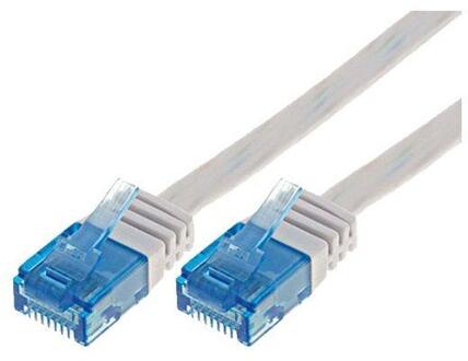 Cable patch CAT5 RJ45 snagless 0.5mWhite