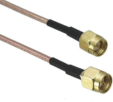 Cable SMA male plug to SMA male straight RG316 RF Jumper pigtail 4inch~10FT
