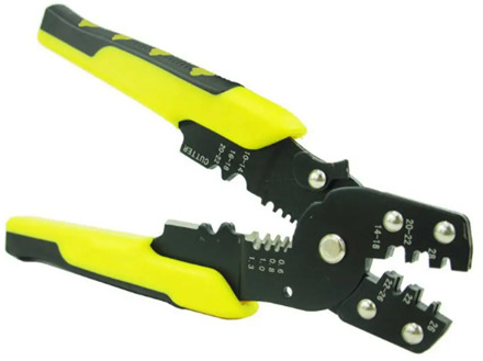 Cable Wire Stripper Automatic Crimping Tool Peeling Pliers Adjustable Terminal Cutter Wire multi-tool Crimper