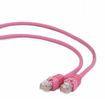 Cablexpert CAT6 FTP Patch Cable, pink, 3M - small