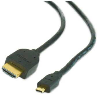 Cablexpert HDMI male to micro D-male black cable, 4.5m,(v1.4)