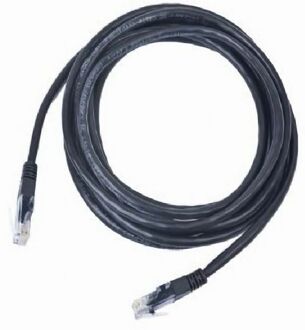 Cablexpert UTP CAT5e Patch Cable,black, 0.25m