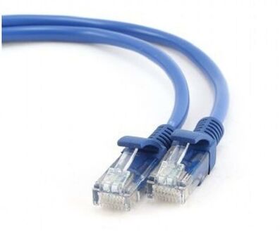 Cablexpert UTP CAT5e Patch Cable, blue, 0.5m