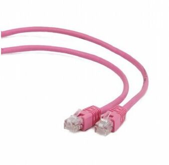 Cablexpert UTP CAT5e Patch Cable,pink, 0.25m