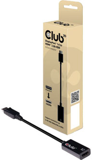 CAC-1080 DisplayPort Adapter [1x DisplayPort stekker - 1x HDMI-bus] Zwart