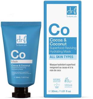 Cacao & Kokosnoot Superfood Revitaliserend Hydraterend Masker 30ml - One Size