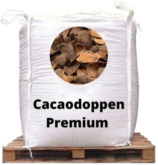 Cacaodoppen premium 1m3 Bruin