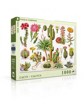 Cacti ~ Cactus - NYPC Vintage Images Collectie Puzzel 1000 Stukjes