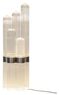 Cactus Big Tafellamp - Transparant - Zwart