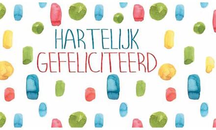 Cadeau-envelop Algemeen pak a 10 multi