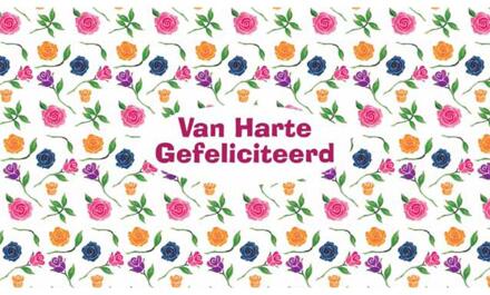 Cadeau-envelop vrouw pak a 10 multi