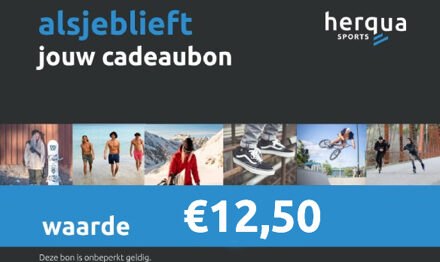 Cadeaubon Cadaeubon 12.5 Zwart